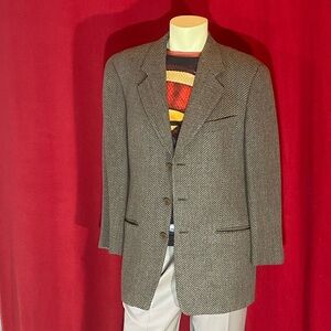 New MANI wool men blazer. Made in Italy. Color grey. 40R.